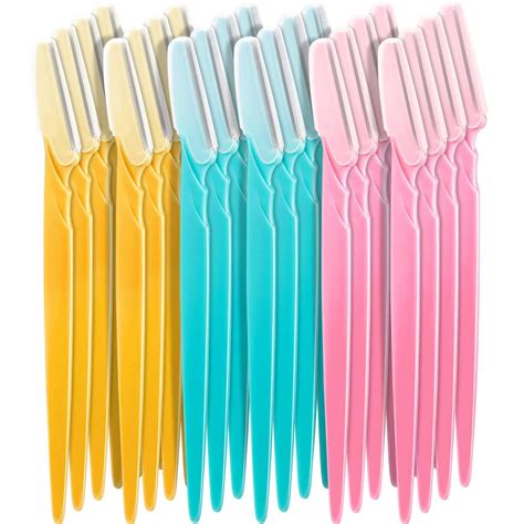 Kira Multipurpose Dermaplaning Tool - 24 Pcs Eyebrow Razors, Face Razor ...