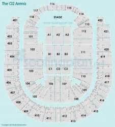 O2 Arena London Seating Plan