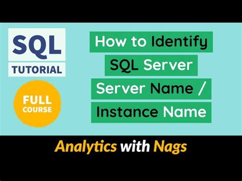 How to Determine MS SQL 2005 Database Instance Name 的图像结果
