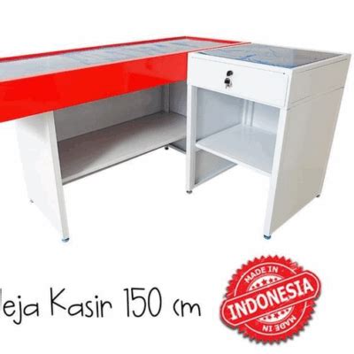 MEJA KASIR TOKO MINIMARKET SWALAYAN BAHAN BESI TIPE MK-05 SK-150