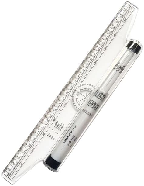 Buy MyLifeUNIT Multi-Purpose Drawing Parallel Rolling Ruler Balancing ...