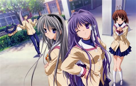 Clannad Anime Characters 4K Ultra HD Wallpaper