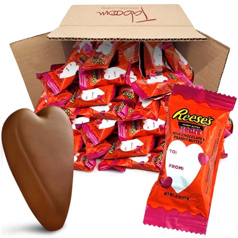 Reesespeanut Butter Hearts Individually Wrapped Milk Chocolate Candy ...