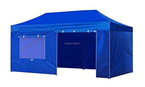 Invezo Gazebo Tent for Outdoor 10 x 20 ft / 3 x 6 mtr Tent with 4 Side ...