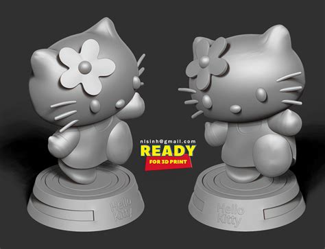 Hello Kitty 3d Print Model