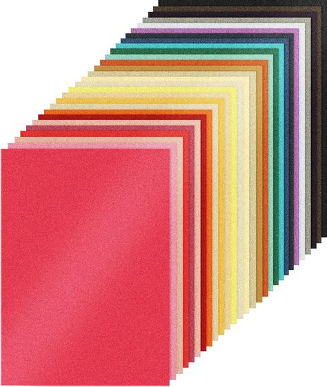 Amazon.com : Fuutreo 168 Sheets Metallic Card Stock Paper 28 Assorted ...