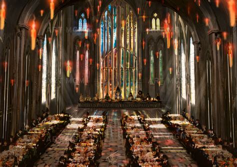 ArtStation - Great Hall - Harry Potter