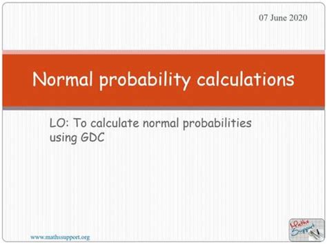 Image result for Normal Probability Calculation