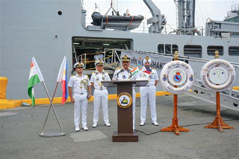 Indian Navy's Eastern Fleet Ships arrive in Manila to participate in ...