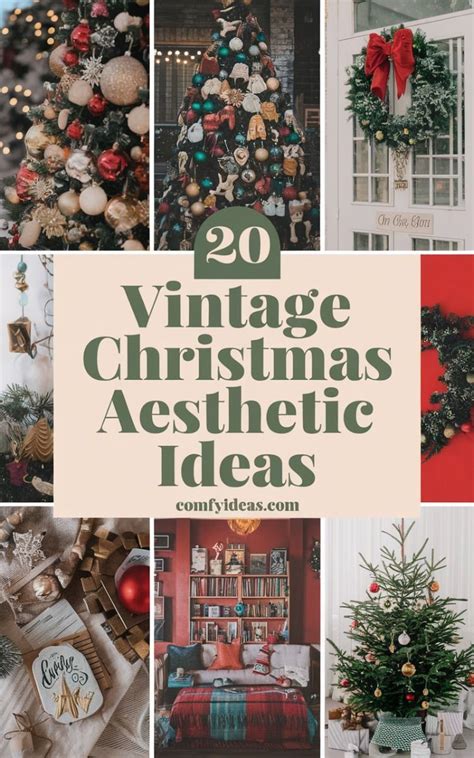 20 Vintage Christmas Aesthetic Ideas: Cozy and Charming Holiday Vibes ...