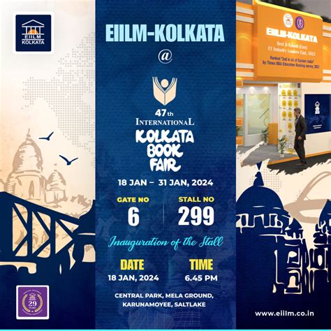 EIILM-Kolkata at 47th International Kolkata Book Fair - EIILM Kolkata