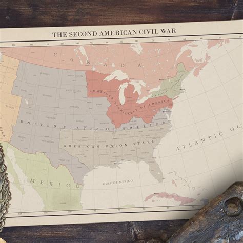 American Civil War Map