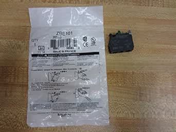 Telemecanique Spring Return Contact Block 1NO ZBE101 : Amazon.in ...
