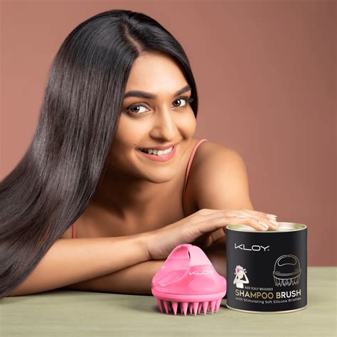 Kloy Hair Scalp Massager - Pink – Ingens Tradecom Pvt. Ltd.