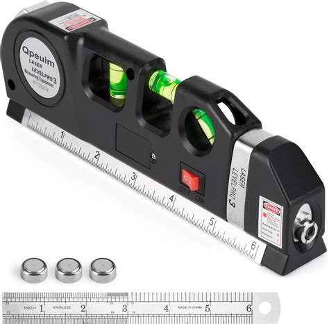 QPEUIM Multipurpose Laser Level Kit with Metric Rulers India | Ubuy