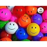 EEVOVEE ,50 Pcs 6 Cm Soft And Safe Multi Colour Plastic Pool Softball ...