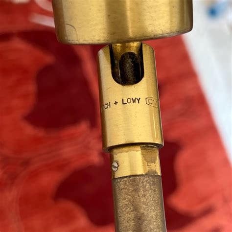 Koch & Lowy Articulated Brass Floor Lamp 2