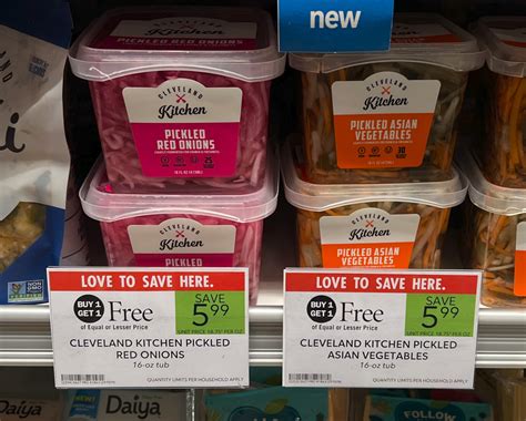 Cleveland Kitchen Pickled Asian Vegetables Or Red Onions Just $1.50 At ...