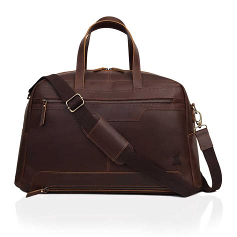 Walker Leather Weekend Duffle Bag | The Leather Farm
