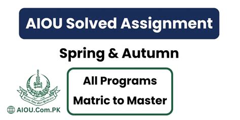 Image result for 8609 Solved Assignment No. 2 AIOU Spring