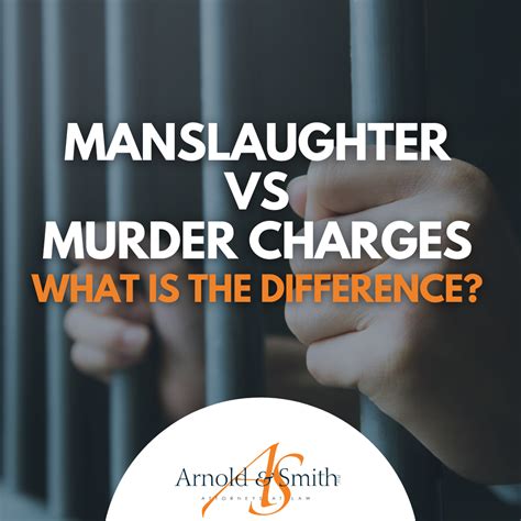 What is the Difference Between a Manslaughter and Murder Charge ...