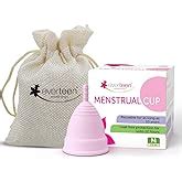 everteen Reusable Menstrual Cup Large Size for Women (30ml) with Pouch ...