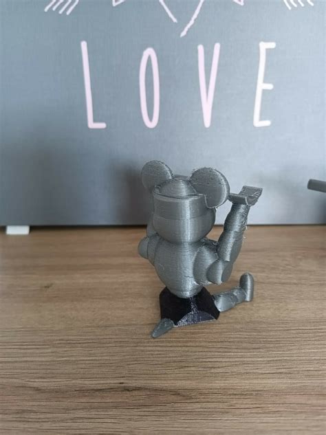 Free STL file Muscle Mice "Ninju" - Pen holder - inspired to Demon ...