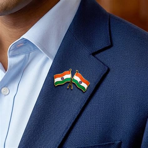 Indian Patriotic Badges | National Pride Pins | Luv My India
