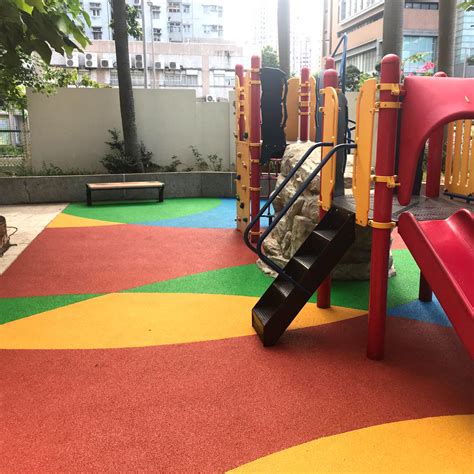 Playground flooring - SAFEPOL SBR COLOURANT - KDF - Sports Flooring ...