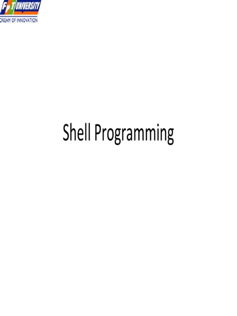 How We Can Write Program On Shell Prompot 的图像结果