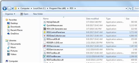 Image result for RDS Control Panel