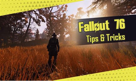 Image result for Fallout 76 Tips Tricks Hints Cheats Hack Secret