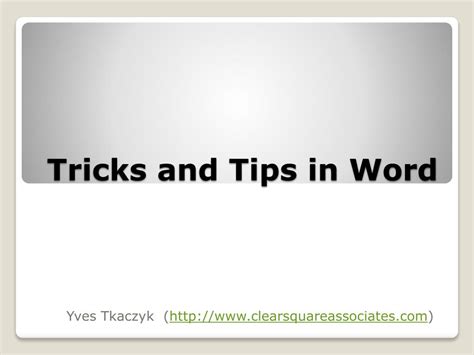 Word Editing Tricks 的图像结果