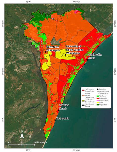 Predicting Land Cover Using a GIS-Based Markov Chain and Sea Level ...