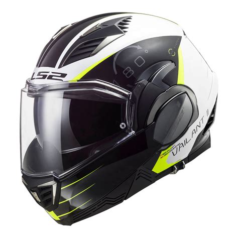 LS2 FF900 VALIANT II Codex Gloss White Black Helmet– Moto Central