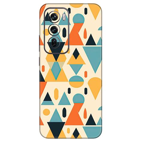 Oppo Reno 12 Series Triangle Shape Geometric Mobile Skin – Techskin