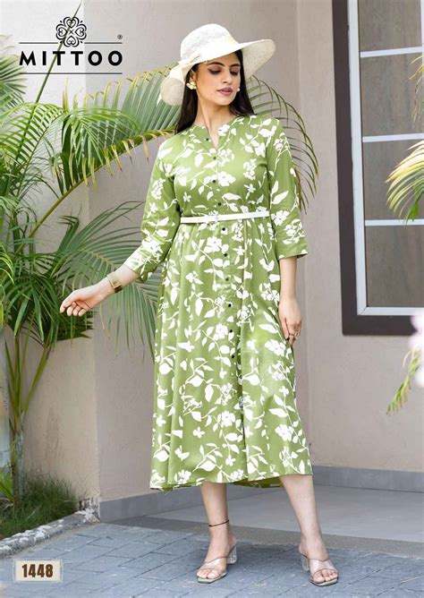 Mittoo Belt Vol 21 Rayon Kurti Surat Wholesale