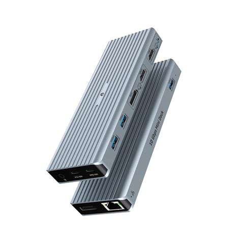 USB C Docking Station, oditton 15 in 2 USB C Hub, 2 HDMI, VGA, USB C ...