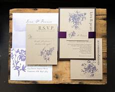Rustic Elegance Wedding Invitations by Rustic Elegance Customizable Brown Purple Wedding Rustic Elegance Wedding Invitations