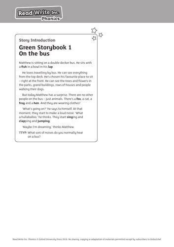 Image result for Read Write Inc. Lesson Structure