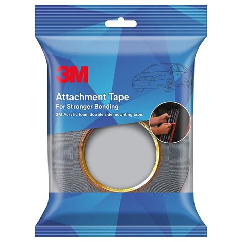3M Attachment Tape for Stronger Bonding, Interior & Exterior Use in ...