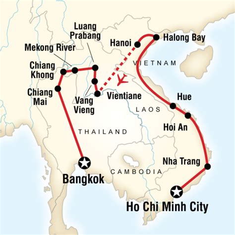 Thailand Laos Map: Explore Neighboring Southeast Asian Nations