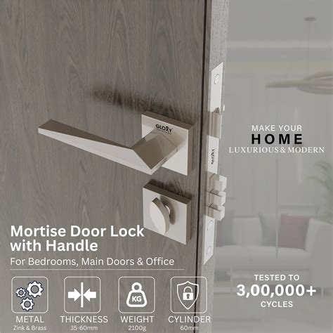 Secure Your Home & Office with Mortise Door Handles & Lock Set – Gloxy