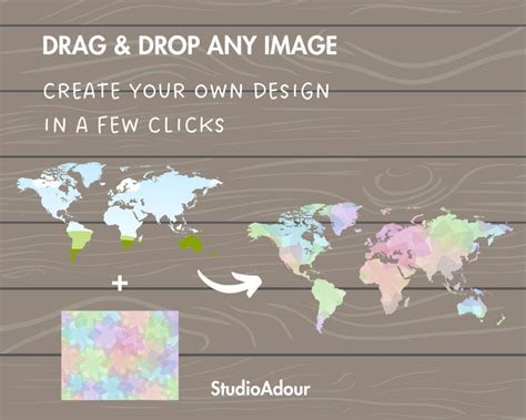 Color Your Own World Map 的图像结果