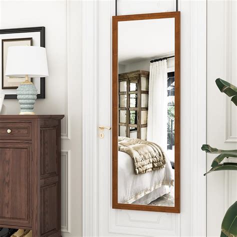 Amazon.com: Antok 48"L x 18"W Rectangular Retro Brown Wooden Framed ...