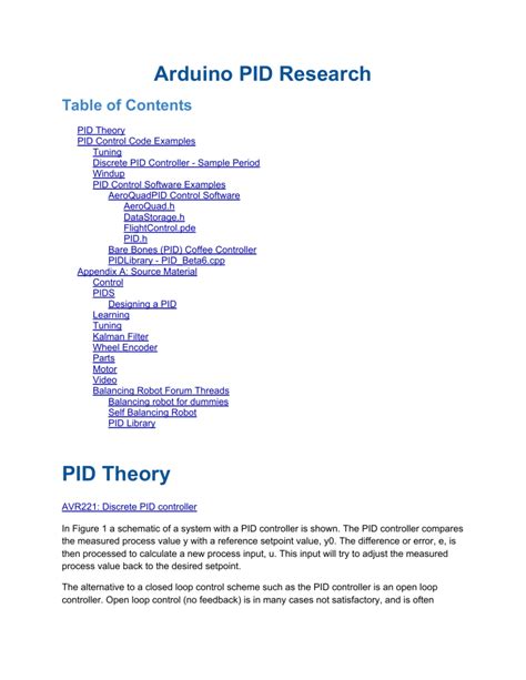 Image result for Arduino PID Library