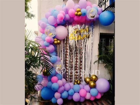Classy Birthday Decor (HEP634), Balloon Decoration, Birthday Decoration ...