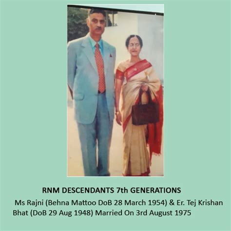 Mattoo Genealogy Clan & Details up to Ten Generations (and above) since ...