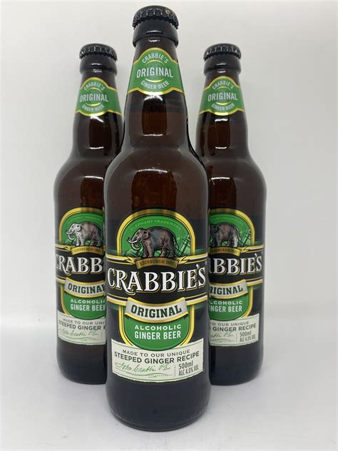 Crabbie's Original Alcoholic Ginger Beer 50cl — Carringtons Fine Wines