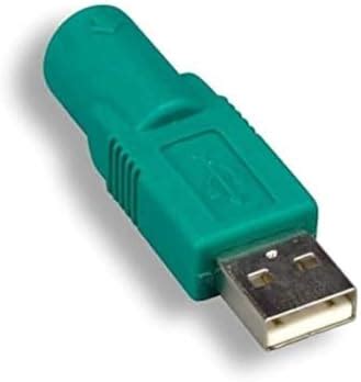 KENTEK USB 2.0 Type A Male to Mini DIN 6 Pin Female Mouse Adapter M/F ...